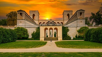 Canvas Print - The Belvedere on the Pfingstberg in Potsdam