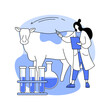 Veterinary drugs isolated cartoon vector illustrations.