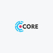 core logo icon vector isolated