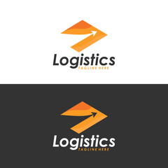 express logistics logo icon vector isolated