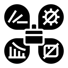 Sticker - business impact icon