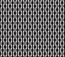 Abstract Pattern Black Gray Seamless Lined Square Stripes Beautiful Fabric 
