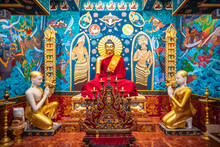 Wat Ming Muang In Chiang Rai Province, Thailand