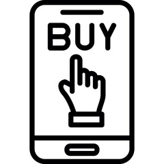 Sticker - Buy Now Icon