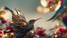 Ornate Luxury Design Bird