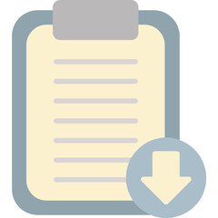 Sticker - Notepad Icon