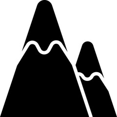 Wall Mural - hiking icon