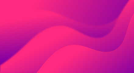 Wall Mural - Abstract blurred gradient dark pink wave background