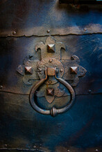 Old Metal Door Knocker Handle