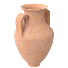 3d Rendering Illustration Of An Amphora Jar Vase