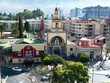 Templo de La Recoleta ubicado en Cochabamba -  Bolivia, a lado el Hotel Aranjuez