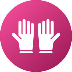 Sticker - Gloves Icon Style