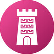 Castle Tower Icon Style