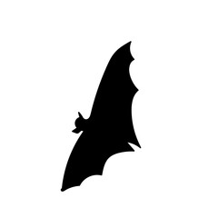 Sticker - flying bat silhouette