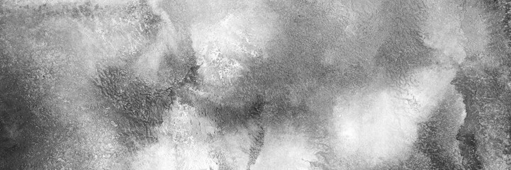 watercolor black texture background. grey dark abstract landscape gradient. smear batik graphic. spl