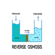 REVERSE​ OSMOSIS System​ process for water​ treatment.