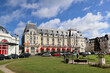 Cabourg, France - 06.06.2022:  Grand Hotel in the center of Cabourg on a sunny day