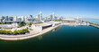 © Angelino - Aerial footage of Park of The Nations in Lisbon (Parque das Nações)