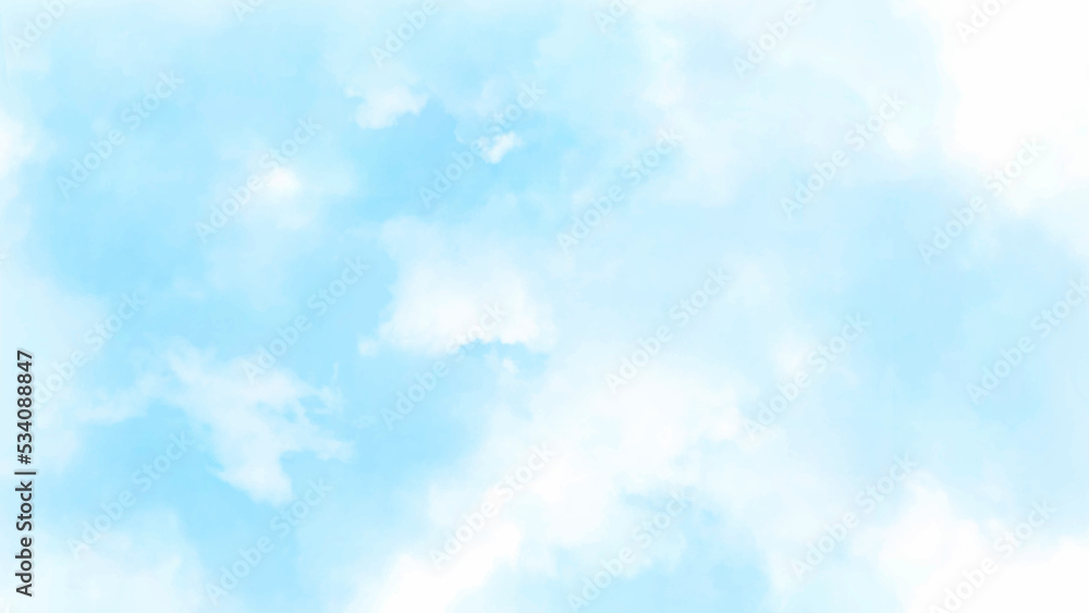 Beautiful blue and white sky background textures. Blue sky with cloud.picture background website or art work design.