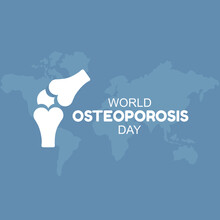 World Osteoporosis Day Vector Illustration Design