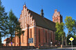 Collegiate church of the Holy Saviour and All Saints in Dobre Miasto, Warmian-Masurian Voivodeship, Poland.