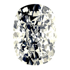 Wall Mural - diamond gem 3d render (high resolution 3D image)