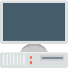 Sticker - Computer Colored Vector Icon