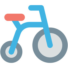 Poster - Cycle Colored Vector Icon