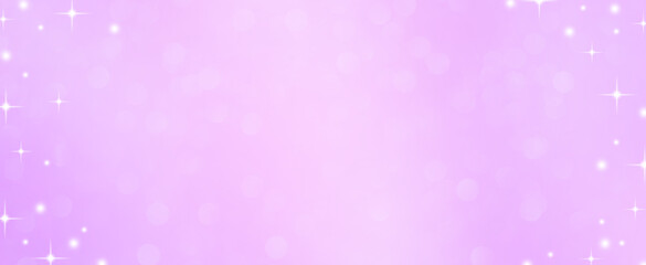 abstract blur gradient of purple and blush color background with star glitter light for show,promote