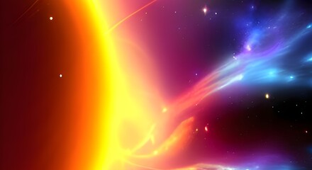 Wall Mural - night starry sky and Milky Way. Space dark background with fragment of our galaxy