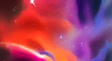 Wall Mural - night starry sky and Milky Way. Space dark background with fragment of our galaxy