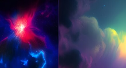 Wall Mural - night starry sky and Milky Way. Space dark background with fragment of our galaxy