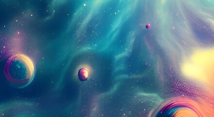 Wall Mural - night starry sky and Milky Way. Space dark background with fragment of our galaxy
