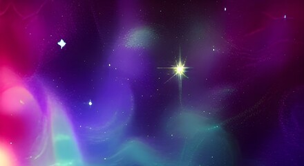 Wall Mural - science fiction wallpaper. Beauty of deep space. Colorful graphics for background, clouds, night sky, universe, galaxy, Planets,