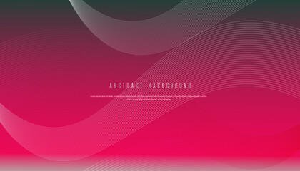 Wall Mural - abstract wave background with blue color template vector