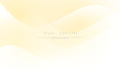 Wall Mural - 3d yellow abstract background with circle style