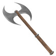 © Francesco Milanese - 3d rendering illustration of a battle axe