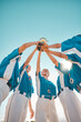 © L Ismail/peopleimages.com - Women baseball, team trophy and winning celebration for success in sports, championship or competition achievement. Happy girl softball players, winner group and excited athletes holding award prize