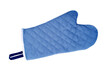 Oven textile blue glove