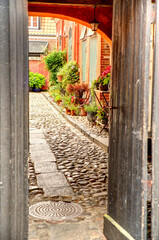 Wall Mural - Ribe, Denmark, HDR Image