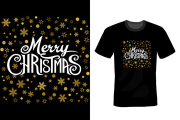 Christmas Day T-shirt Design template