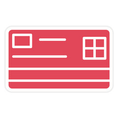 Sticker - Credit Card Icon Style