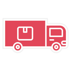 Sticker - Domestic Shipping Icon Style