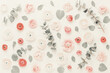 © gitusik - Beautiful colored ranunculus flowers on a white background.Spring greeting card.