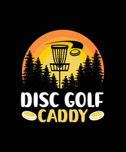 Disc Golf T-shirt Design 