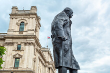 Winston Churchill Statue. London, England
