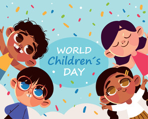 Poster - World Childrens Day party