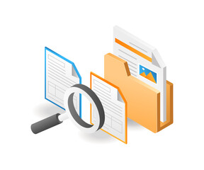 Leinwandbilder - Choose search folder data