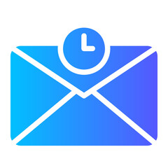 history email gradient icon