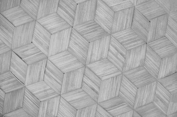 Grey bamboo pattern for wall  background.